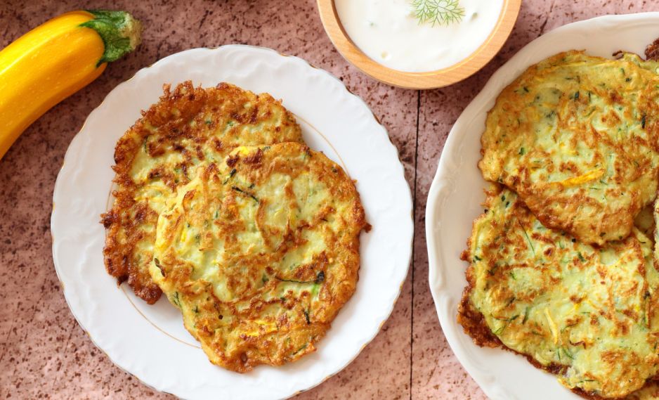 keto placki z cukinii