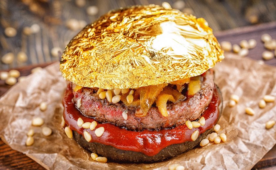 złoty burger