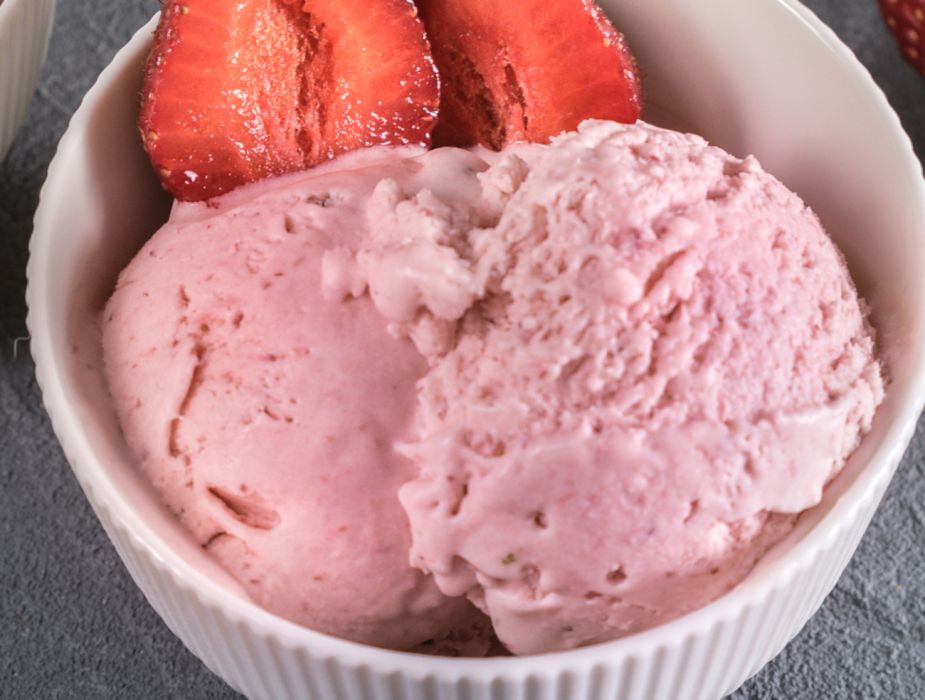 lody truskawkowe